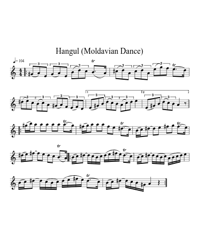 Hangul (Moldavian Dance) preview