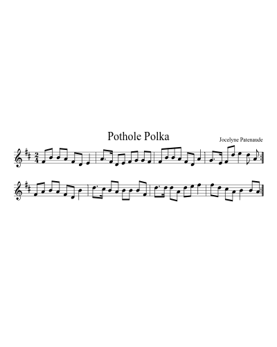 Pothole Polka preview