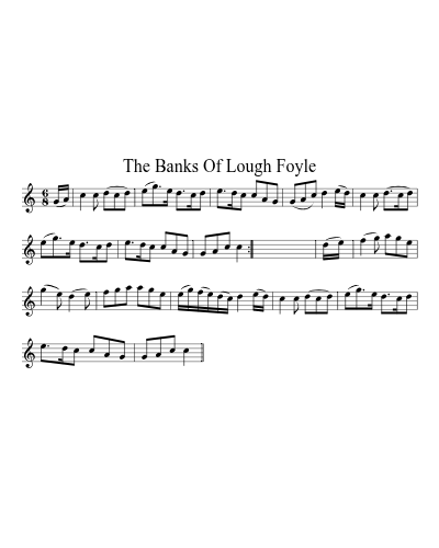 The Banks Of Lough Foyle preview