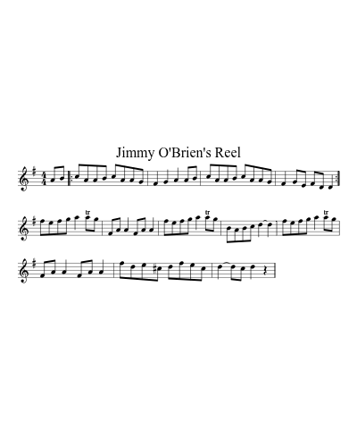 Jimmy O'Brien's Reel