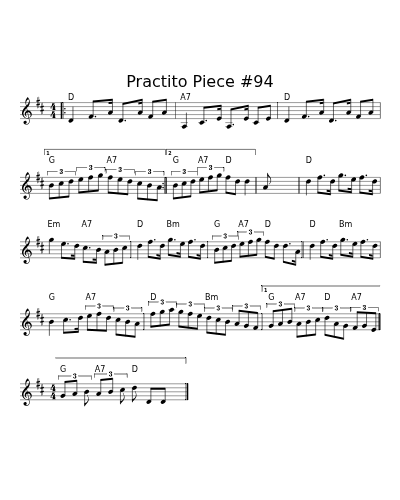 Practito Piece #94 preview