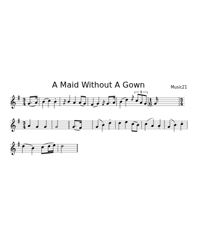 A Maid Without A Gown