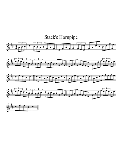 Stack's Hornpipe
