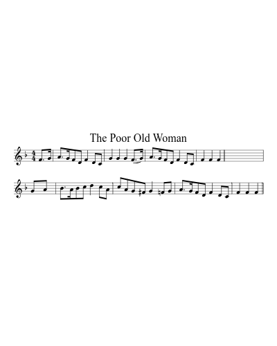 The Poor Old Woman preview