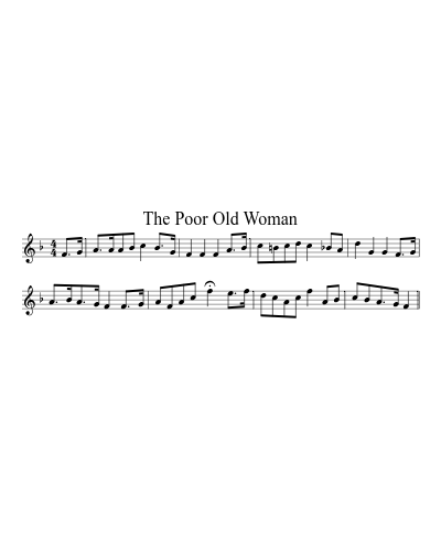 The Poor Old Woman (Version 2) preview