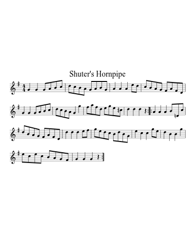 Shuter's Hornpipe