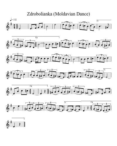 Zdrobolianka (Moldavian Dance)