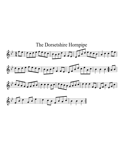 The Dorsetshire Hornpipe preview