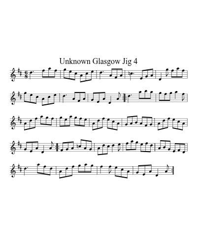 Unknown Glasgow Jig 4