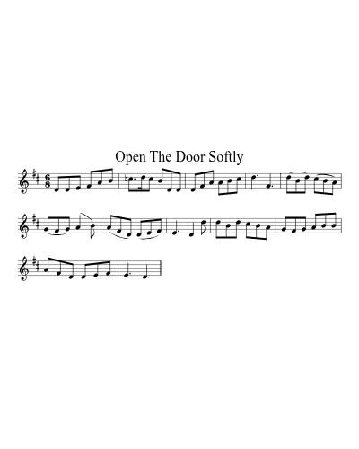 Open The Door Softly