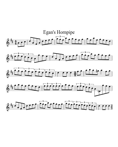 Egan's Hornpipe