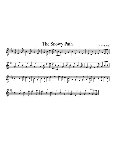 The Snowy Path (Version 2) preview