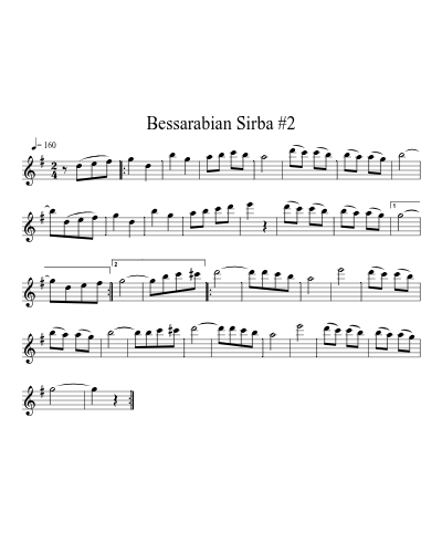 Bessarabian Sirba #2