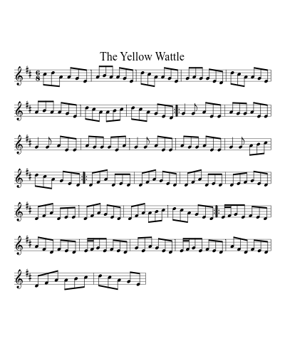 The Yellow Wattle (Version 3) preview