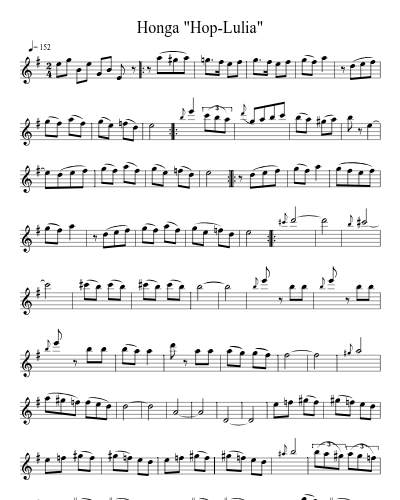 Honga "Hop-Lulia" preview