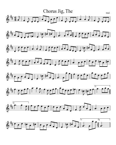 Chorus Jig, The preview