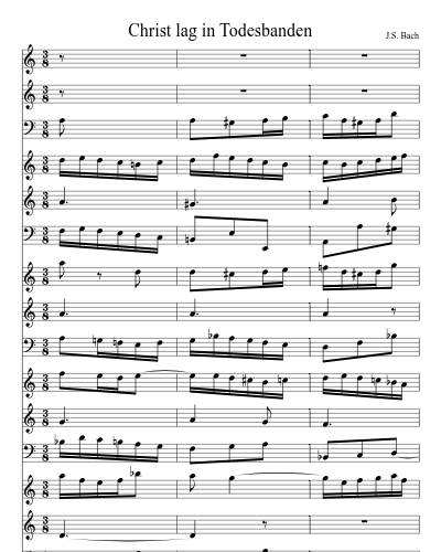 Christ lag in Todesbanden (Version 2)