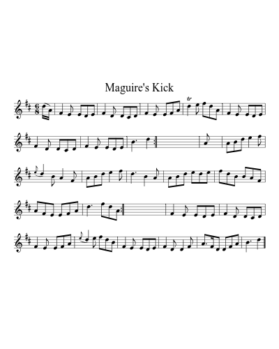 Maguire's kick (Version 3)