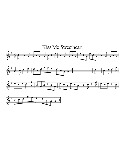 Kiss me sweetheart (Version 3)