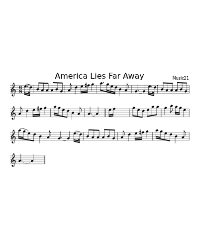 America Lies Far Away