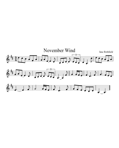 November Wind