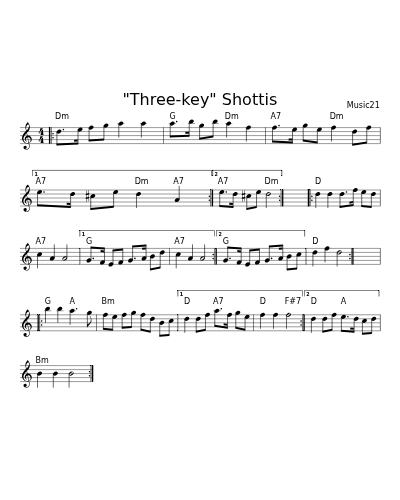 "Three-key" Shottis (Version 2)