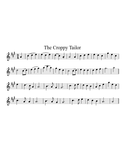 The Croppy Tailor
