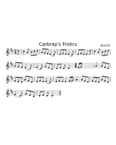 Carbray's Frolics