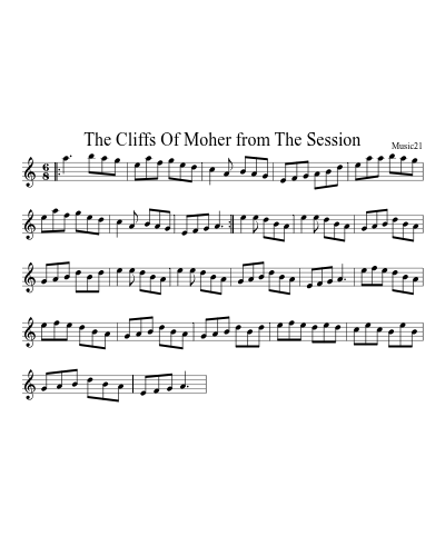 The Cliffs Of Moher from The Session preview