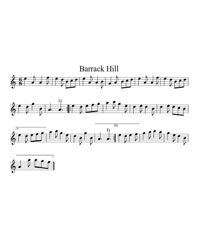 Barrack Hill