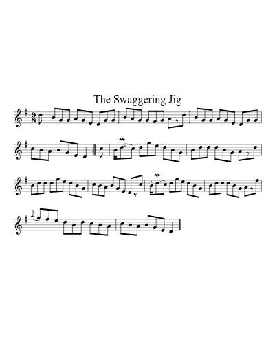 The swaggering jig (Version 4)