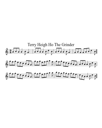 Terry Heigh Ho The Grinder preview