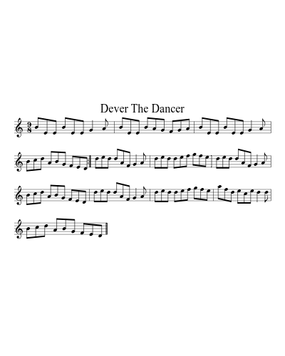 Dever the dancer (Version 3)