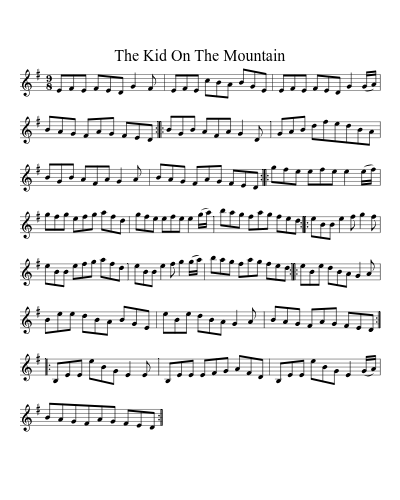 The Kid On The Mountain (Version 4)