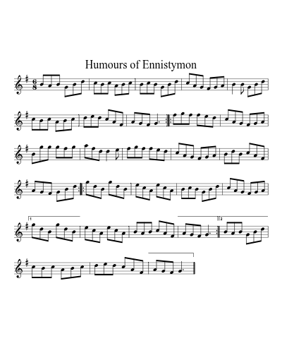 Humours of Ennistymon (Version 2) preview