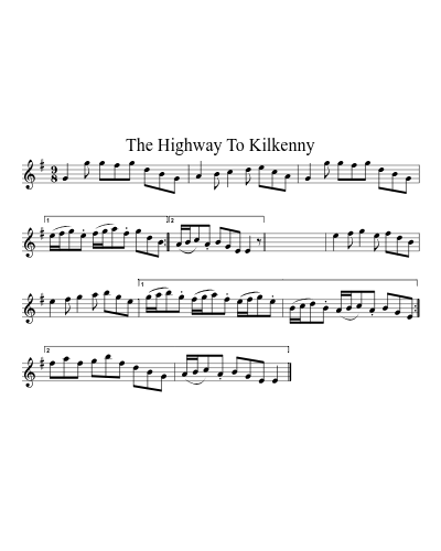 The Highway To Kilkenny