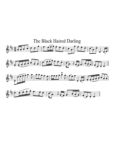 The Black Haired Darling