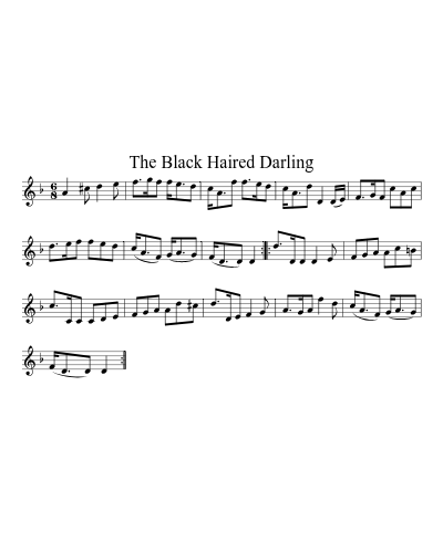 The Black Haired Darling (Version 2)