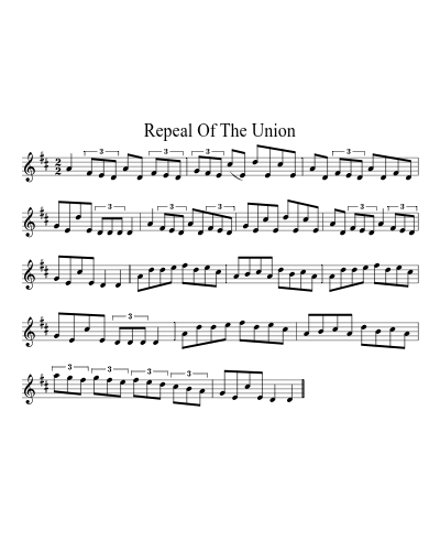 Repeal of the Union (Version 4)